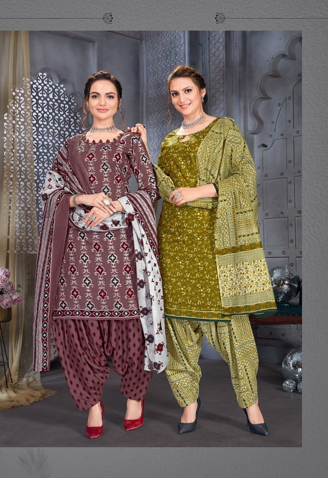 Saheli Vol 9 By Miss World Printed Pure Cotton Dress Material Suppliers In India